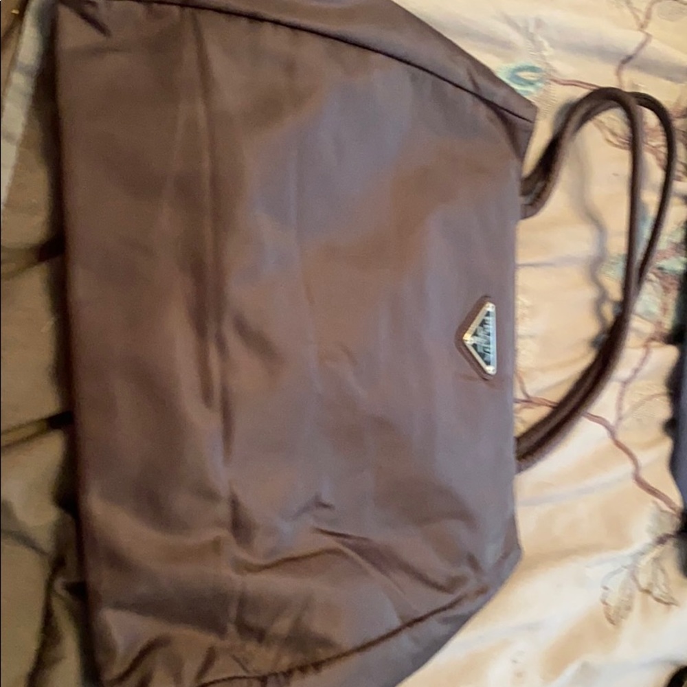 100% Authentic Grey Prada Casual Bag